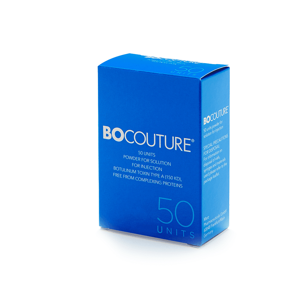 Bocouture 100U Cosmetic Botulinum Toxin Type A (onabotulinumtoxinA) 100 Units Injection Single-Dose Vial