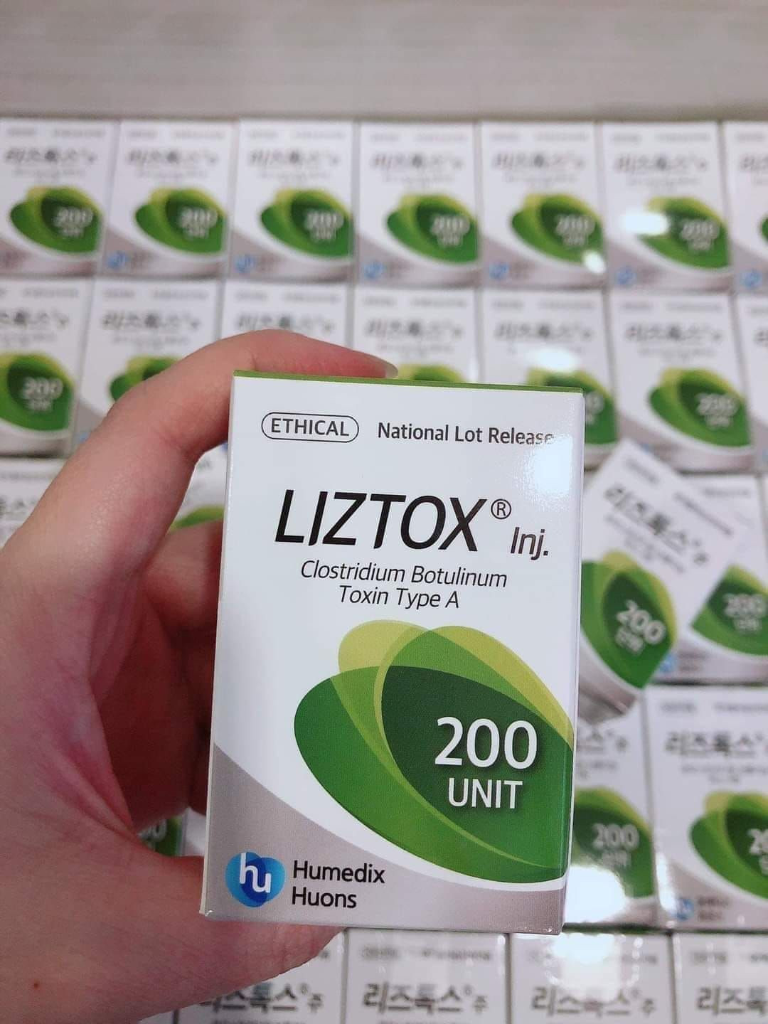 Liztox 200u  botulinum toxin type A Nabota Toxina Botulinica