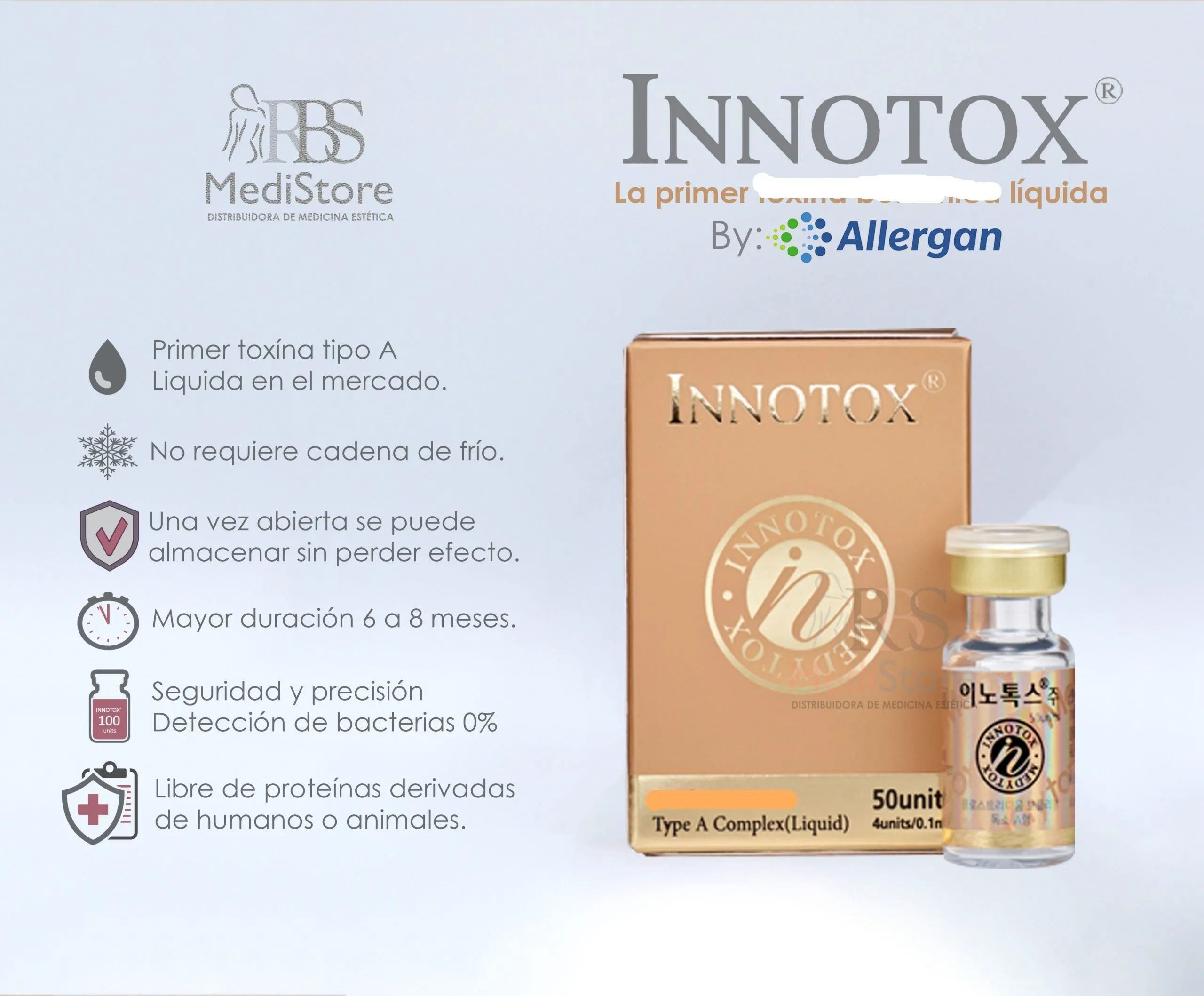 Innotox 50u   botulinum toxin type A Nabota Toxina Botulinica